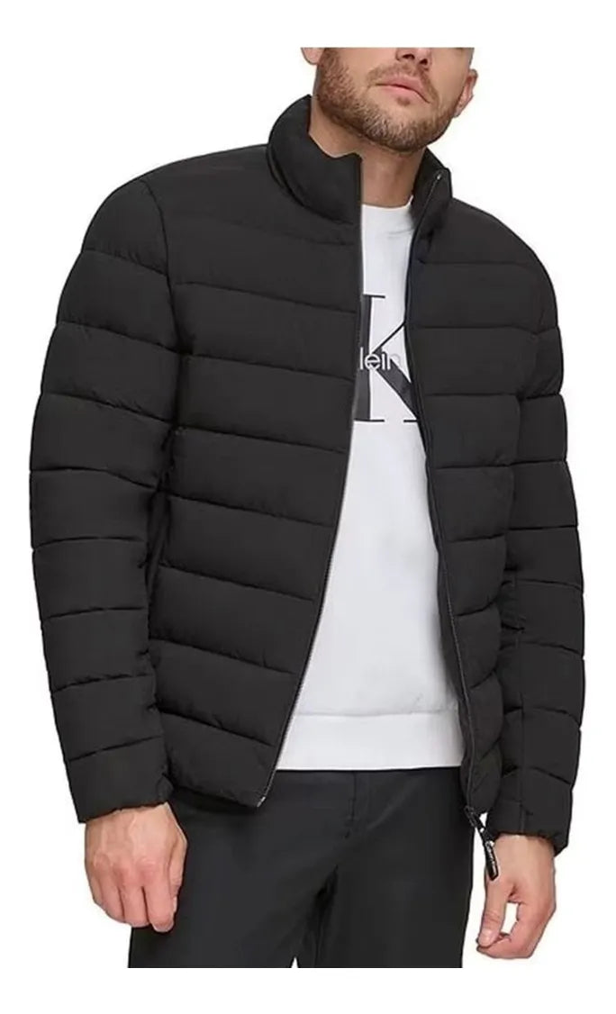 CK Men L/S Puffer Jacket CM355297 (Black)