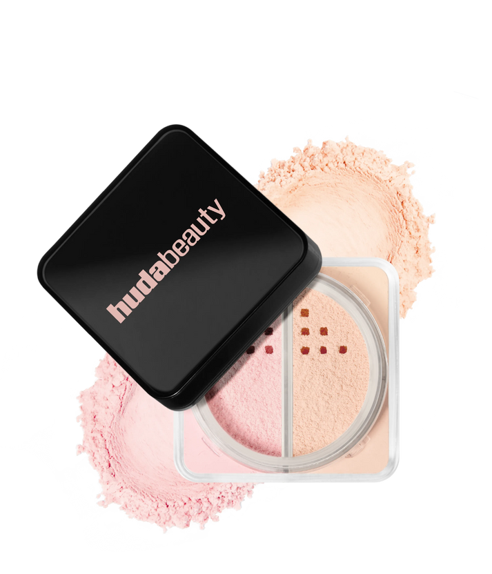 Huda Beauty Easy Bake Duo Loose Powder Cherry Peach 2*6.5g