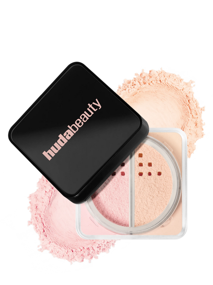 Huda Beauty Easy Bake Duo Loose Powder Cherry Peach 2*6.5g