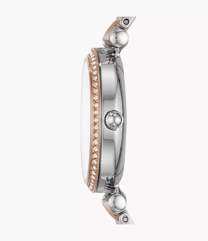 FOSSIL Carlie Mini Dial Two-tone Ladies Watch ES4649