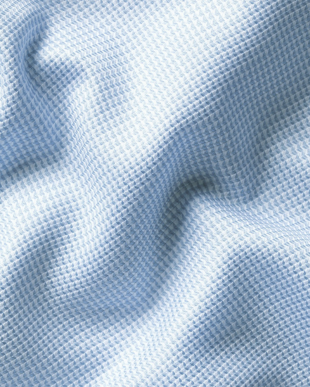 Sky Blue Non-Iron Stretch Burlington Weave Cutaway Classic Fit Shirt