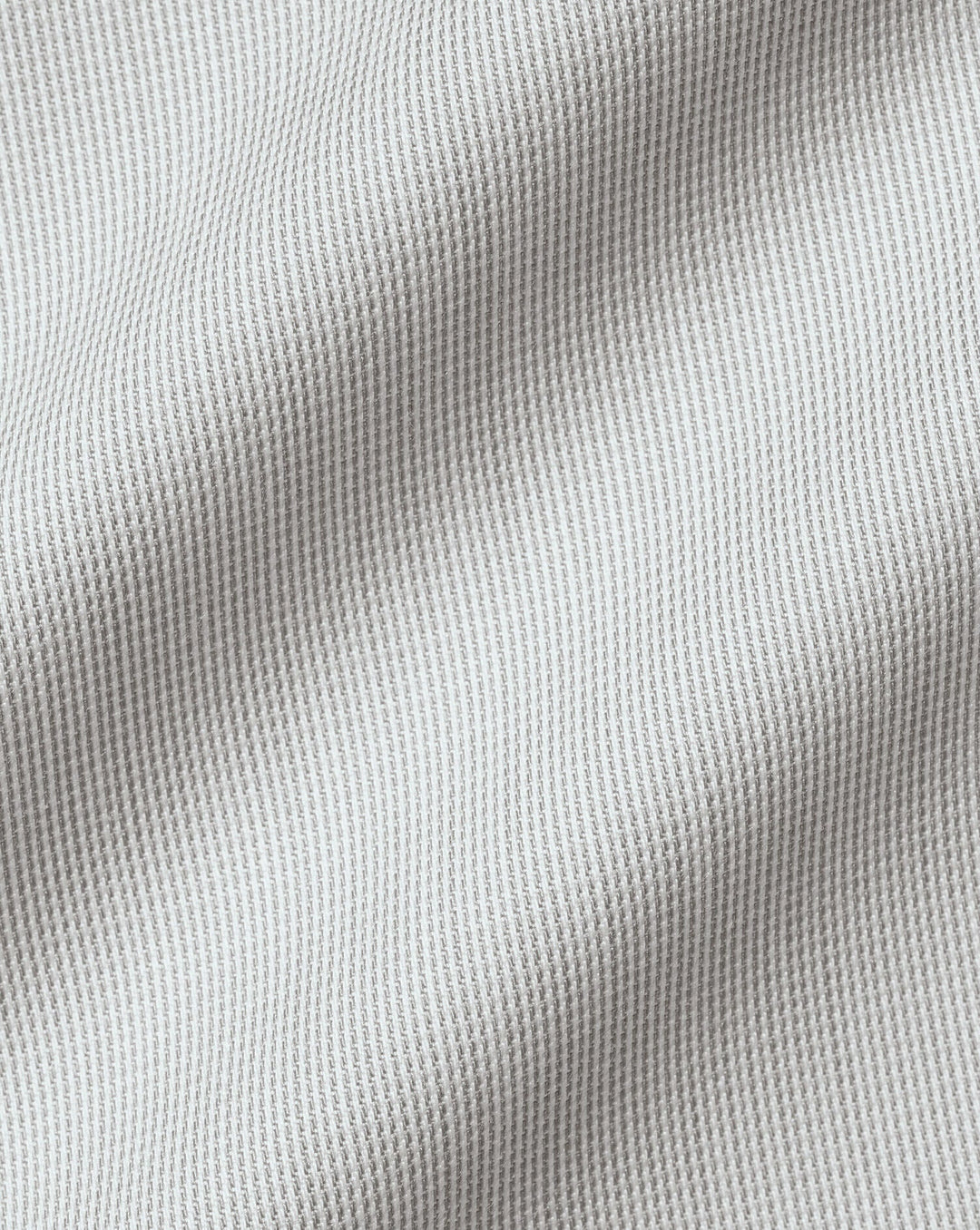 Charles Tyrwhitt Light Grey Twill With Printed Trim Slim Fit Shirt
