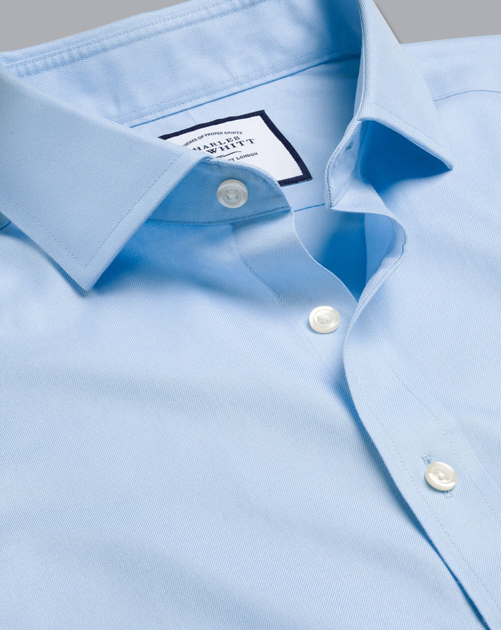 Sky Blue Non Iron Twill Cutaway Classic Fit