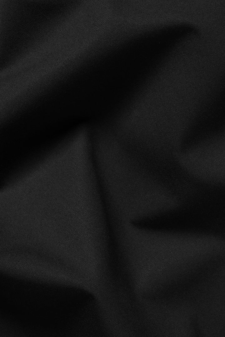 Black Non-Iron Poplin Cutaway Slim Fit Shirt