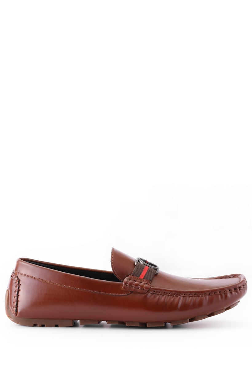 Guess Men Leather Loafer AT-SB-ASKERS