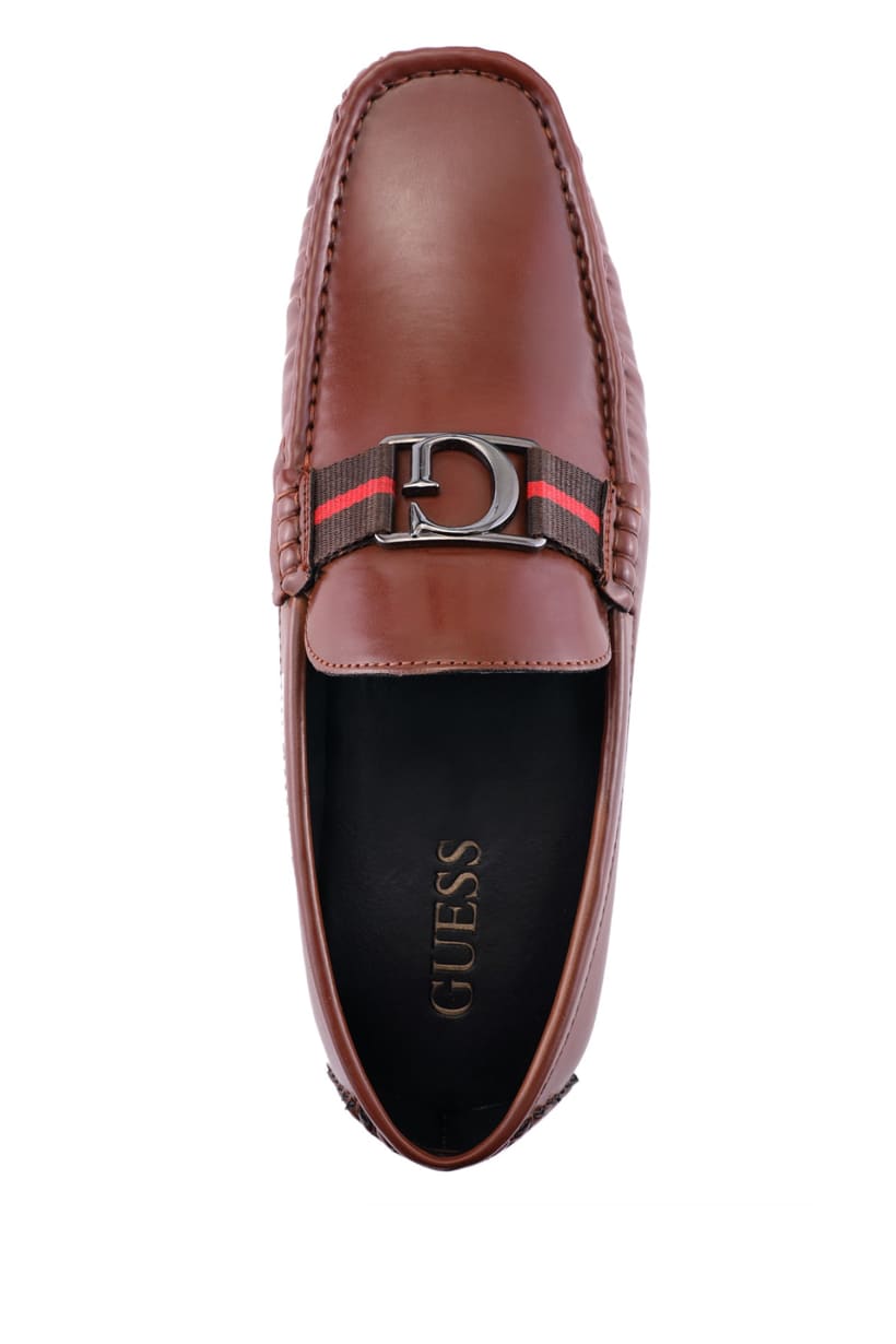 Guess Men Leather Loafer AT-SB-ASKERS