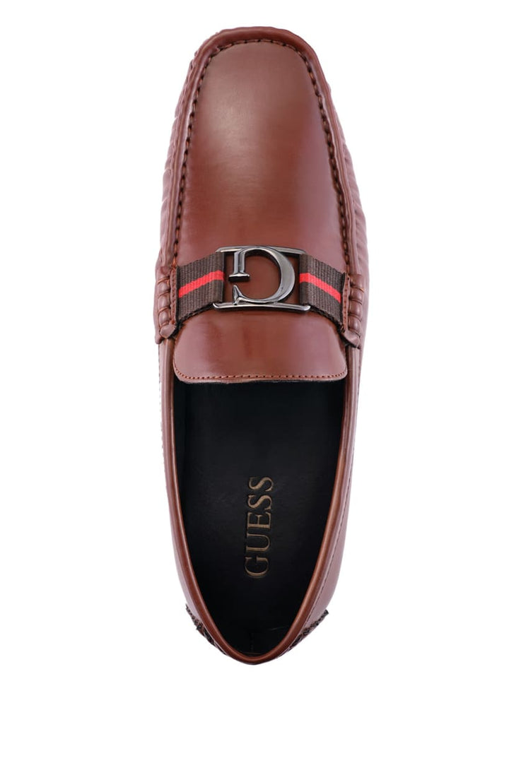 Guess Men Leather Loafer AT-SB-ASKERS