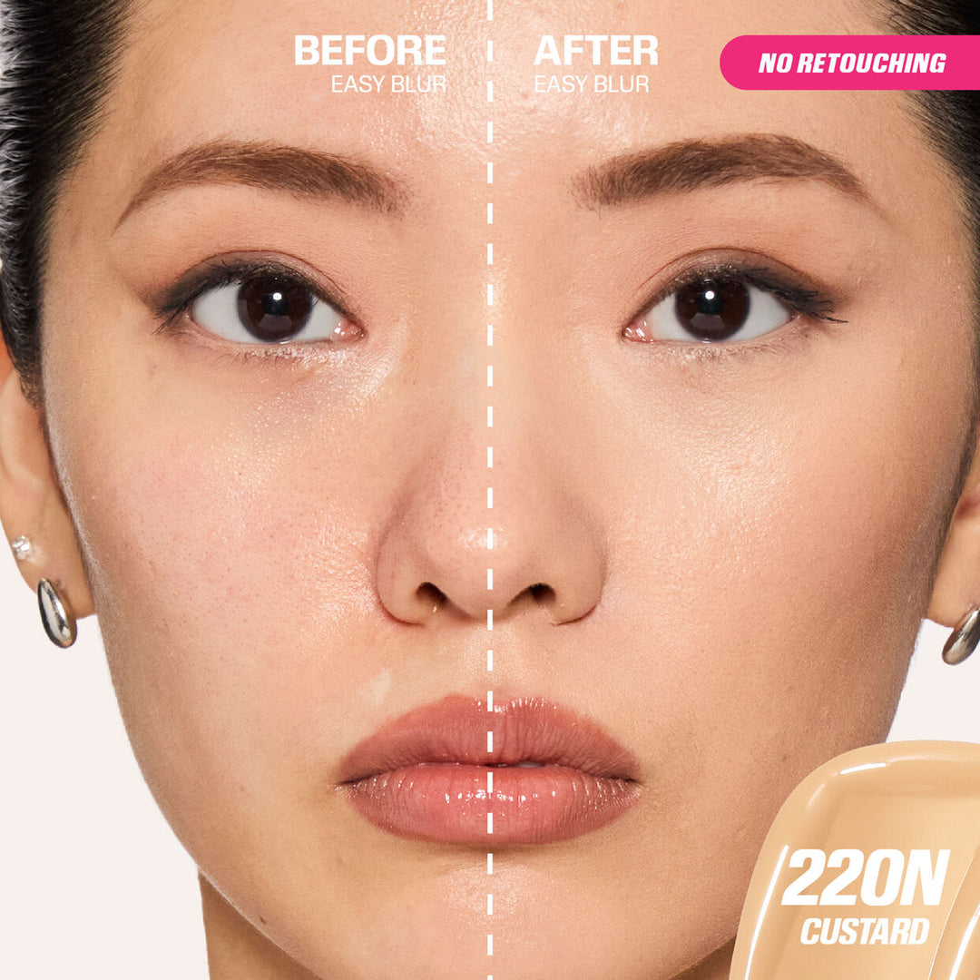 Huda Beauty Easy Blur Natural Air Brush Foundation Custard 220N 30ml