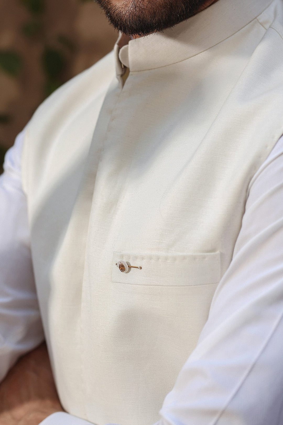 Premium Linen Waist Coat