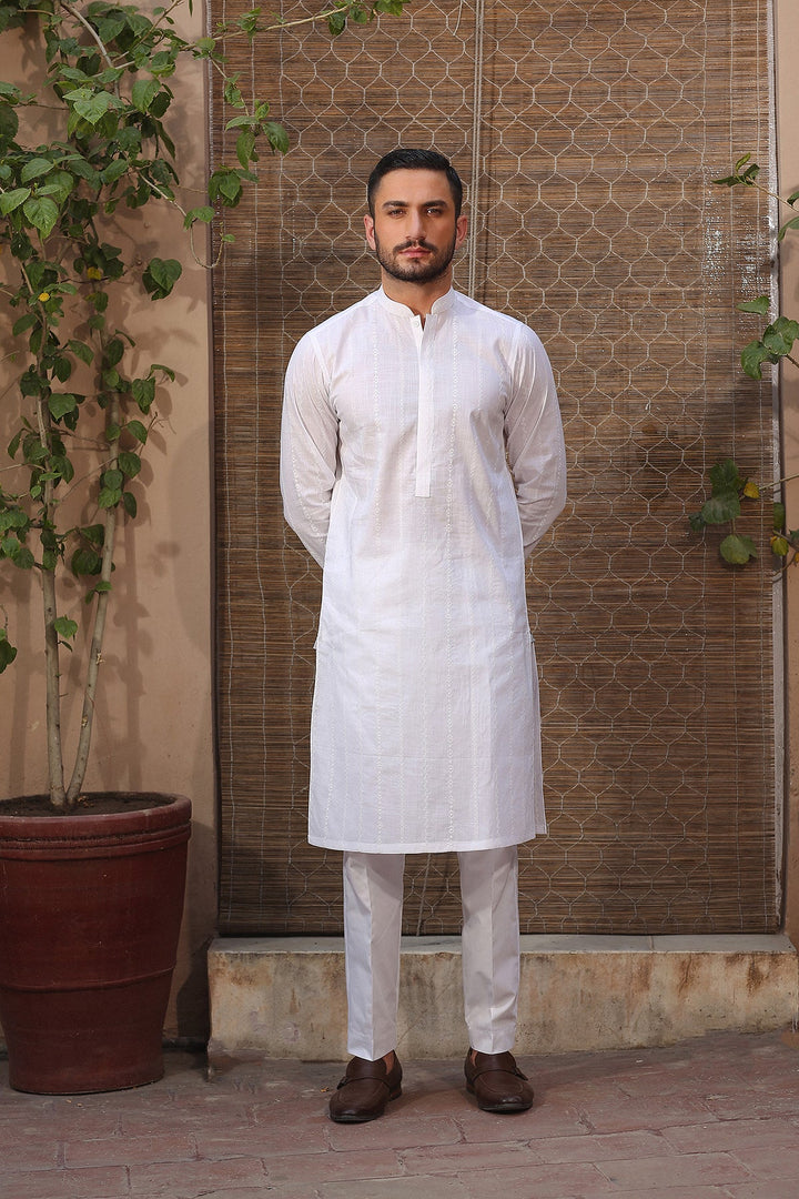 Premium Cotton Lawn Embroided Kurta