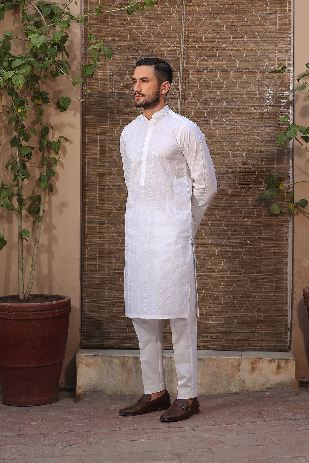 Premium Cotton Lawn Embroided Kurta