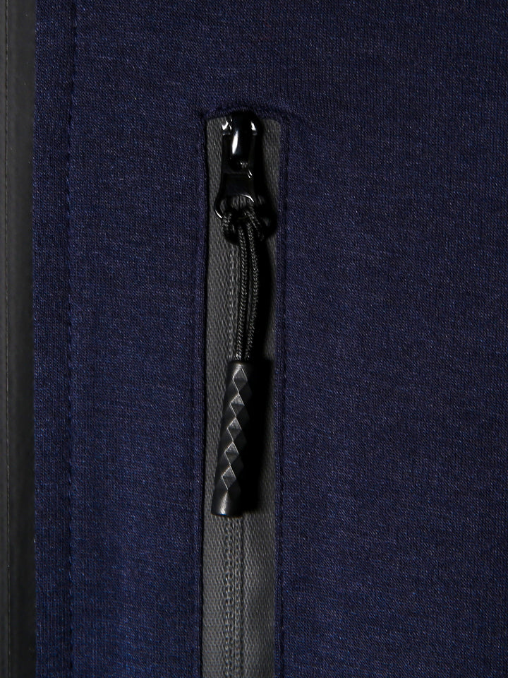 HH Men Mock Neck Scuba Slub Zipper HH-W-Zpr-0001