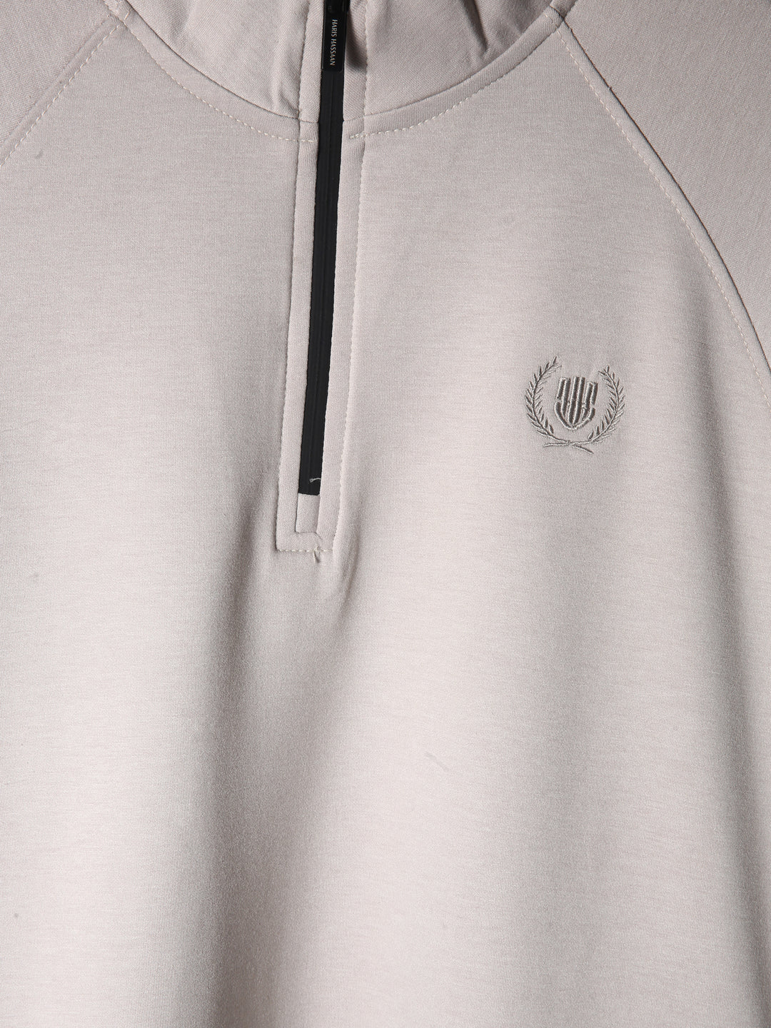 HH Men Half Mock Neck Scuba Slub Zipper HH-W-Zpr-0002