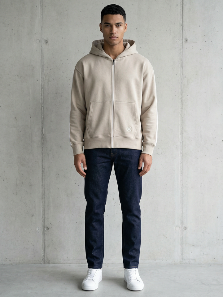 HH Men Fleece Zipper Hoodie HH-W-Zpr-0003