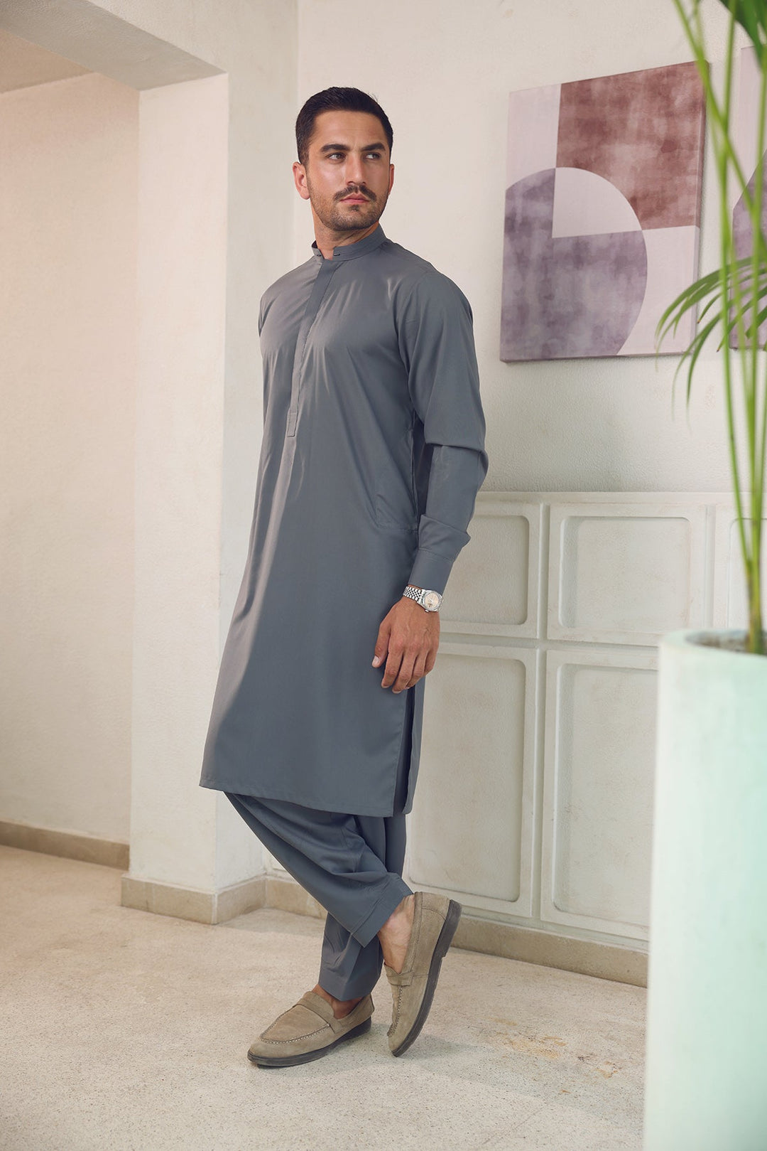 Premium Kamzeez Shalwar with Hidden Placket