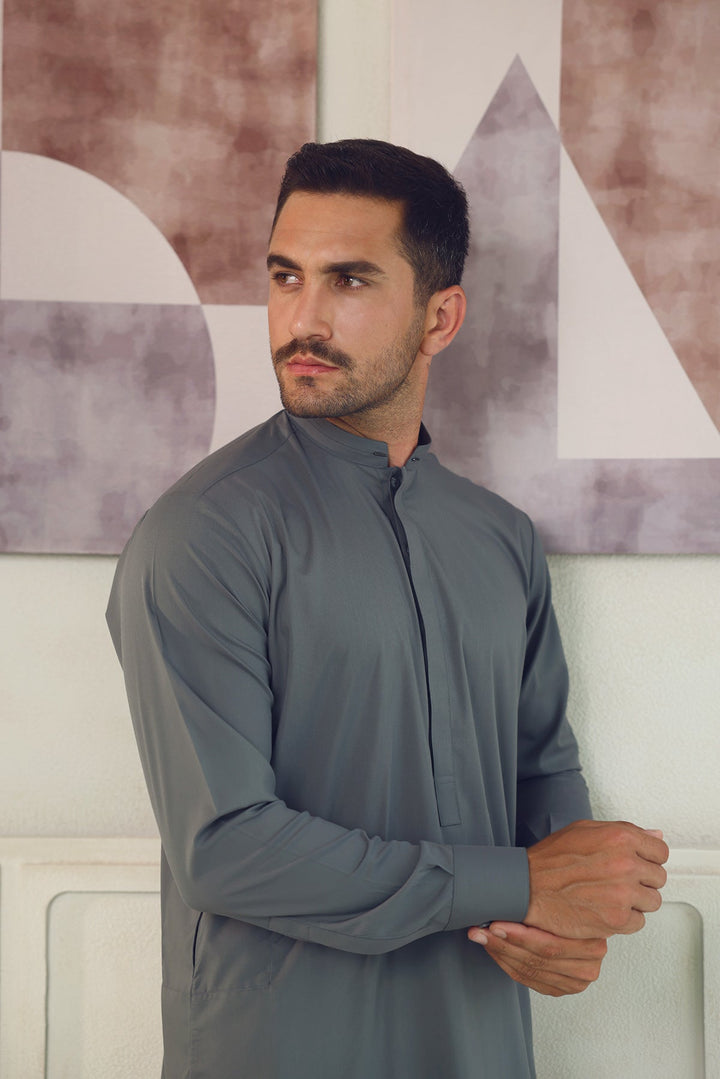 Premium Kamzeez Shalwar with Hidden Placket