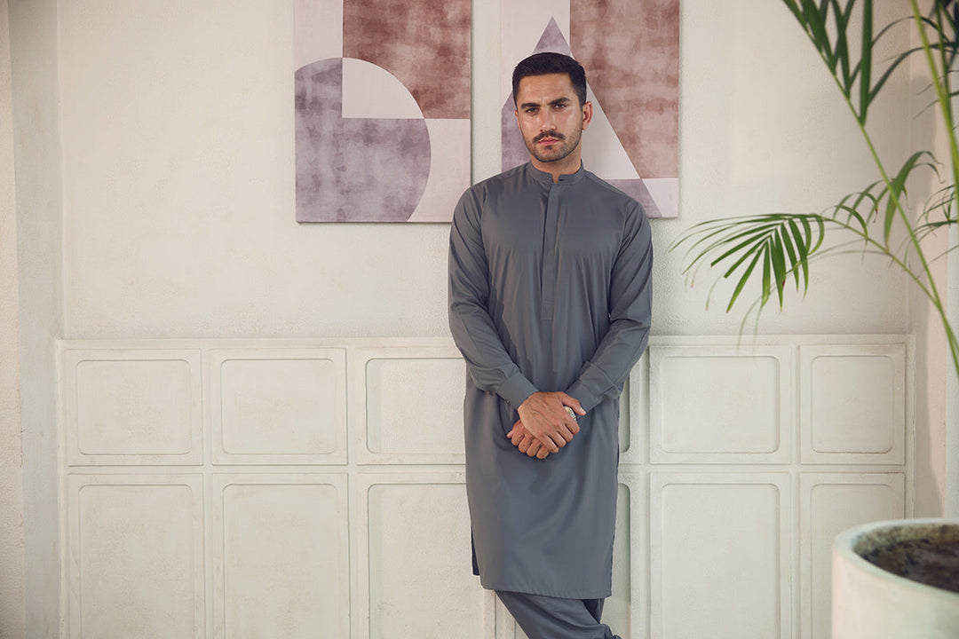 Premium Kamzeez Shalwar with Hidden Placket