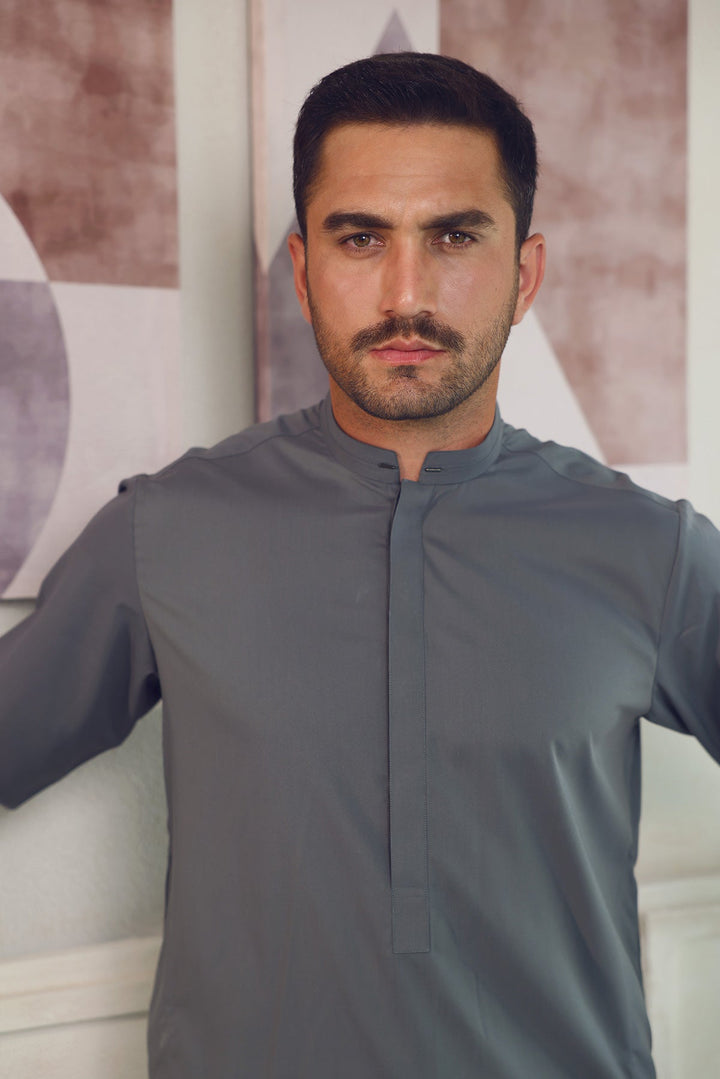 Premium Kamzeez Shalwar with Hidden Placket