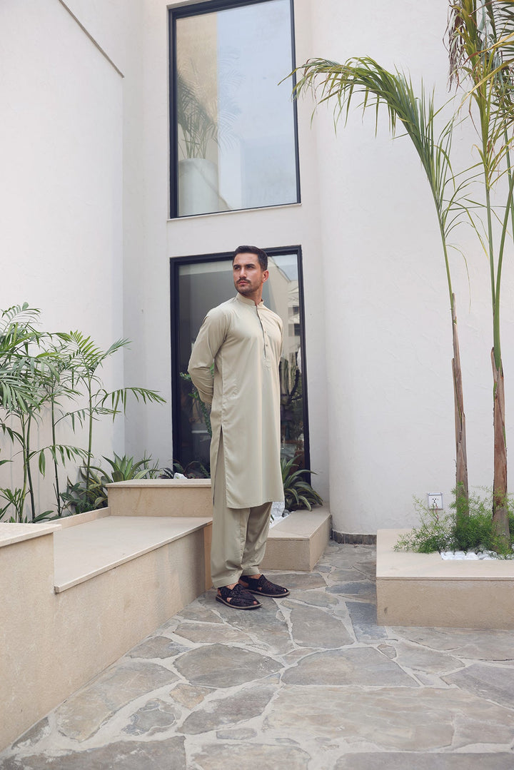 Premium Kamzeez Shalwar with Designer Buttons