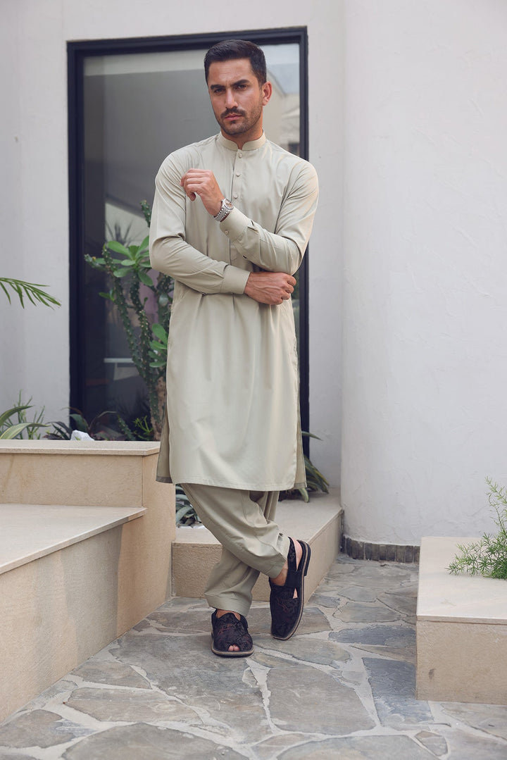 Premium Kamzeez Shalwar with Designer Buttons