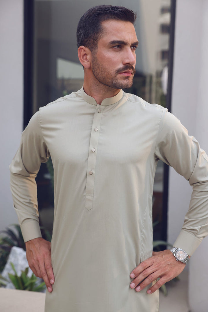 Premium Kamzeez Shalwar with Designer Buttons
