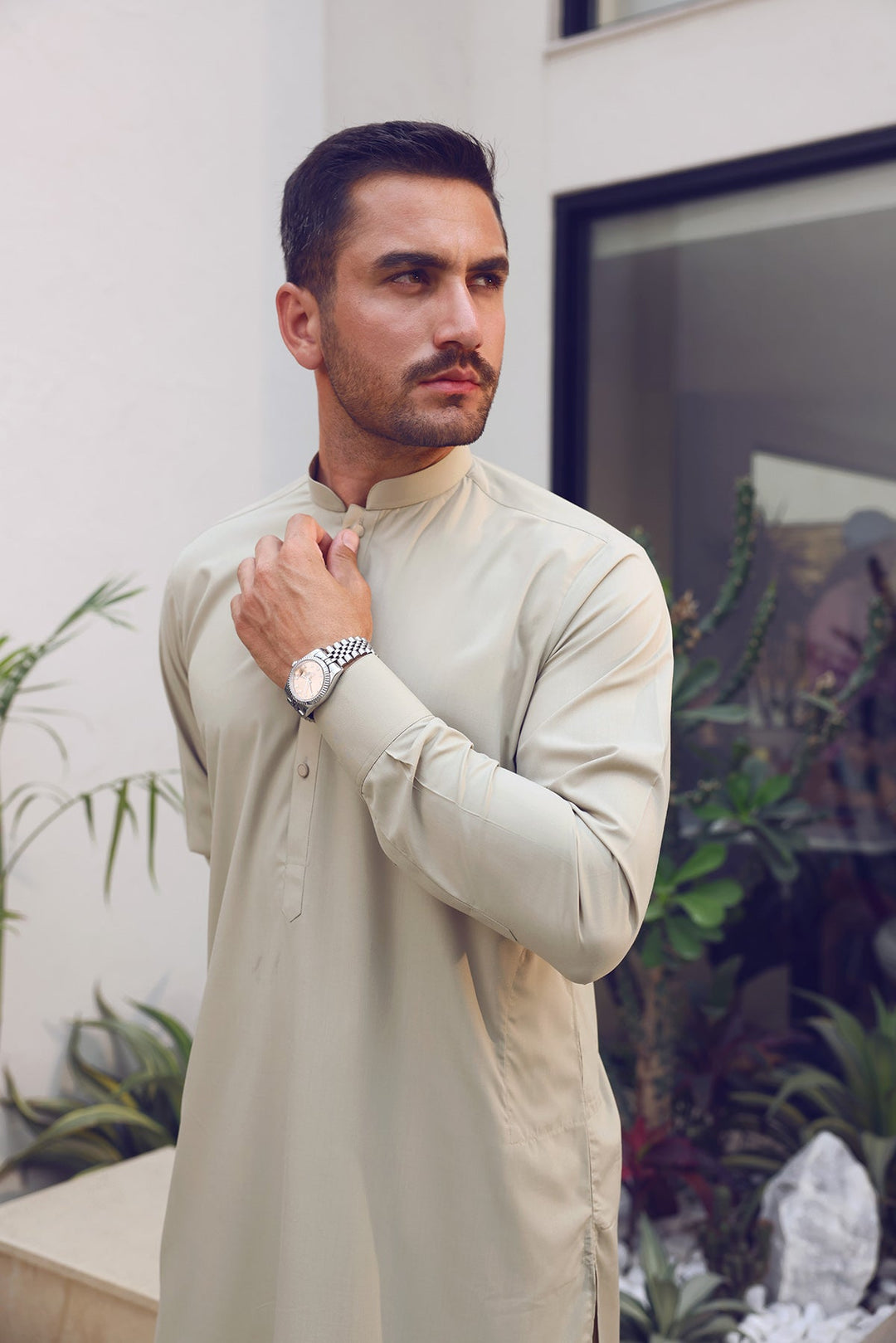 Premium Kamzeez Shalwar with Designer Buttons