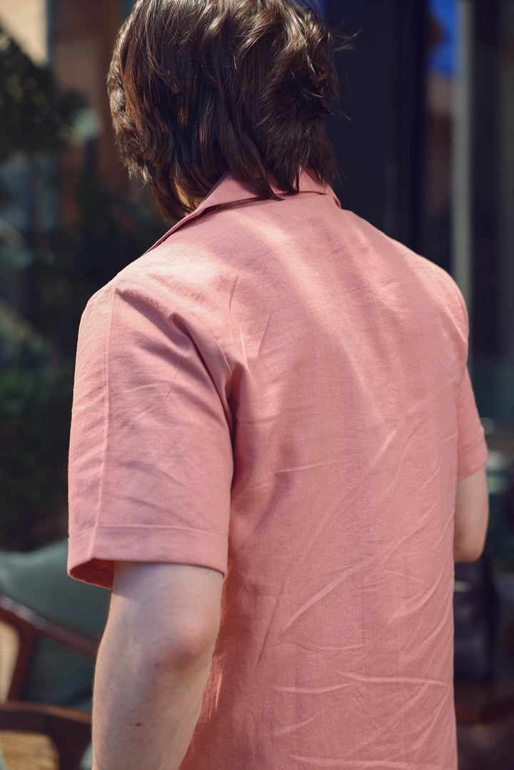 Camp Collar Summery Short Sleeve Shirt