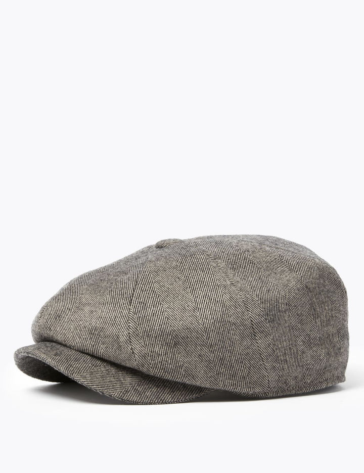 M&S Men Wool English Cap T09/1239M