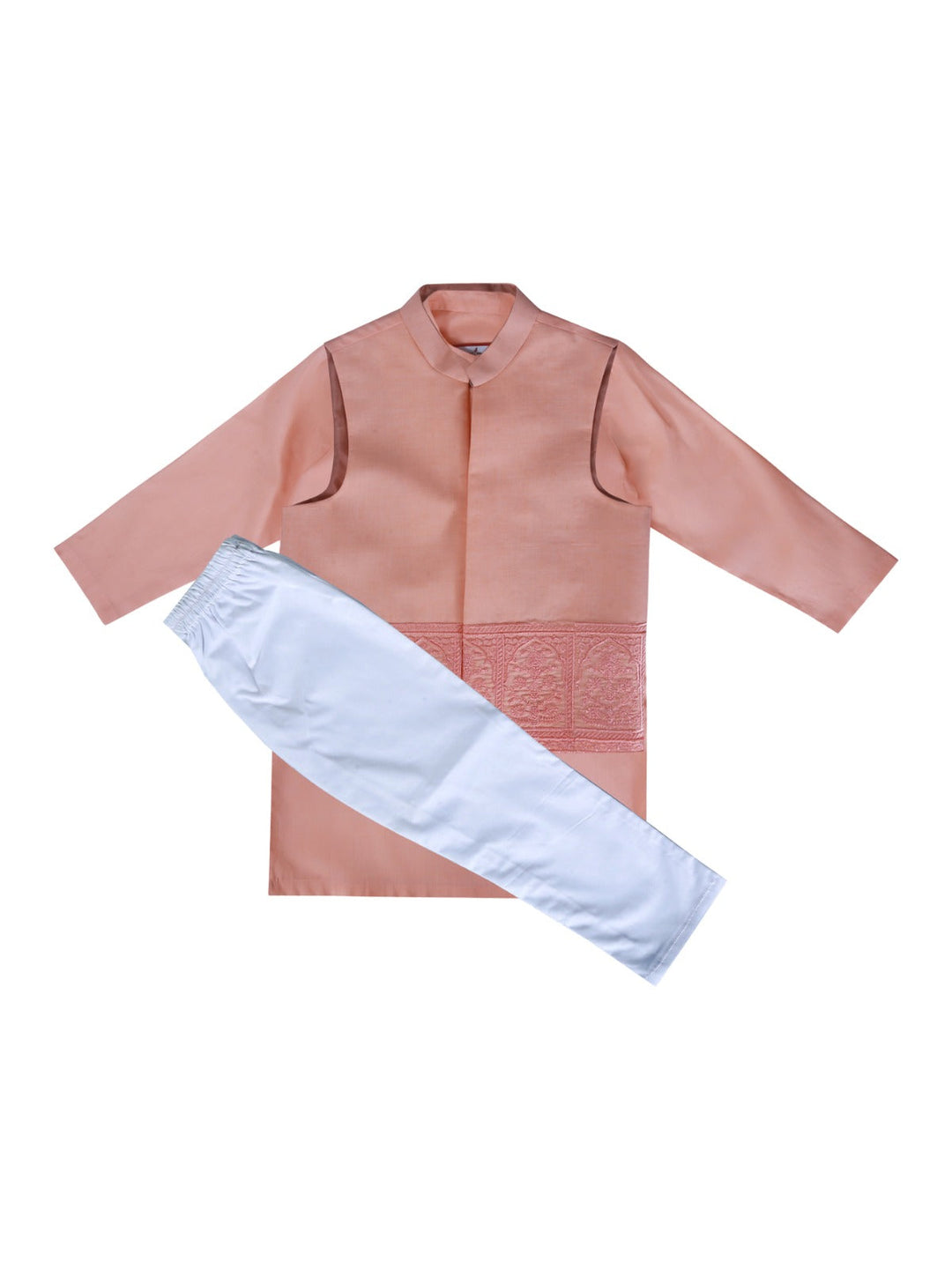 HH Boys Kurta Trouser With Waist Coat 3Pcs #HH-KTW-001 (S-24)