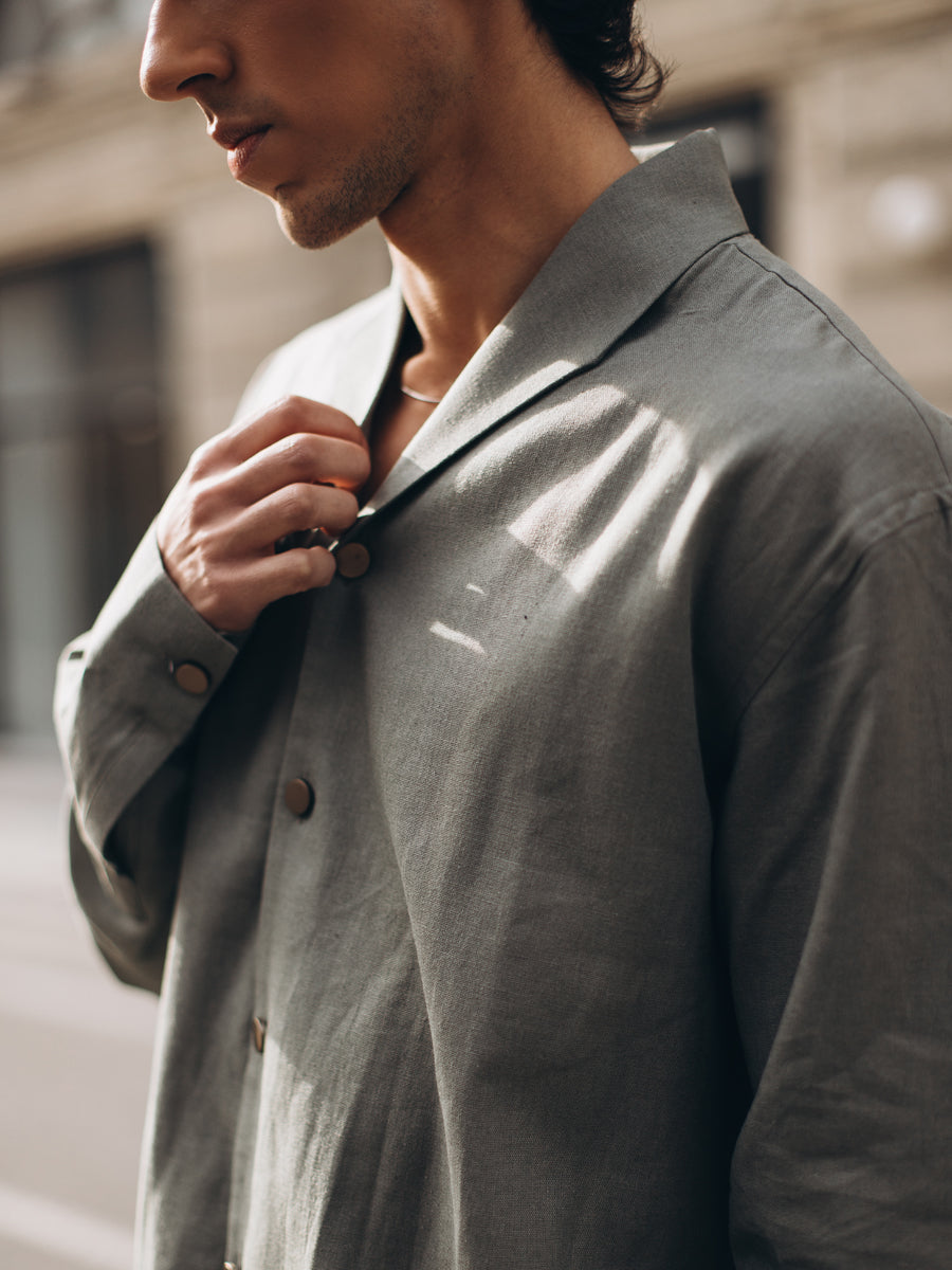 Cotton-Linen Co-Ord Set