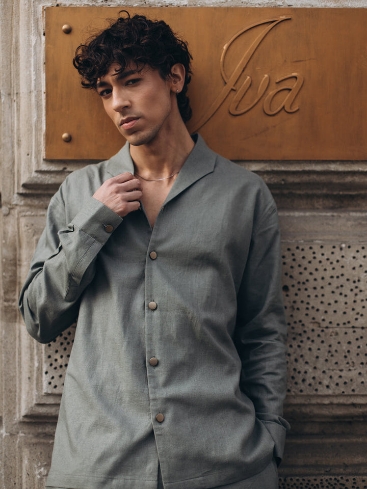 Cotton-Linen Co-Ord Set