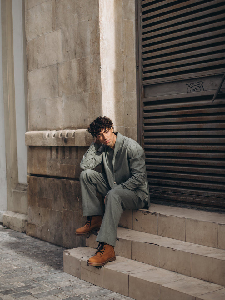 Cotton-Linen Co-Ord Set