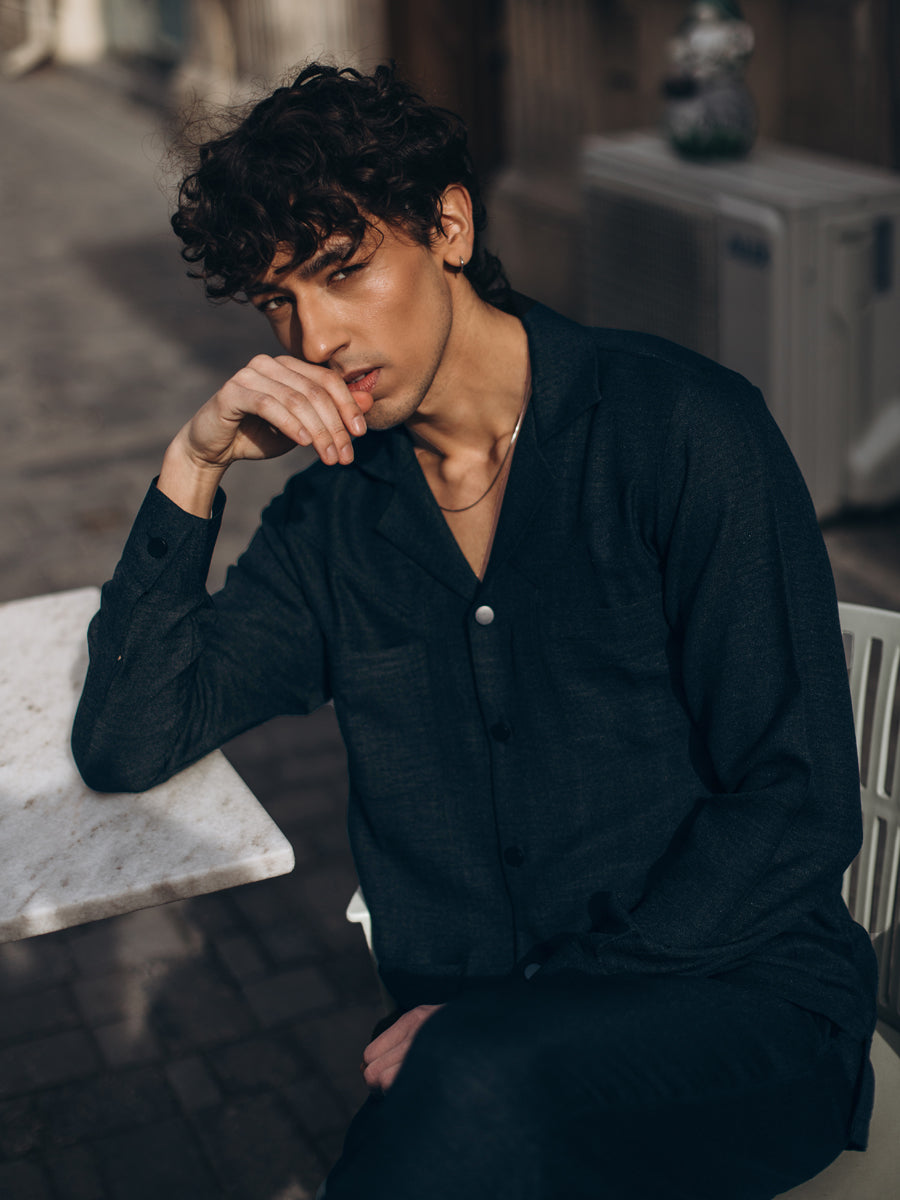 Midnight Structured Co-Ord