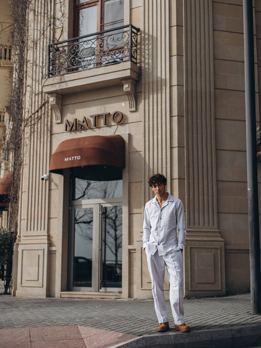 Premium Grey Men’s Co-ord Set