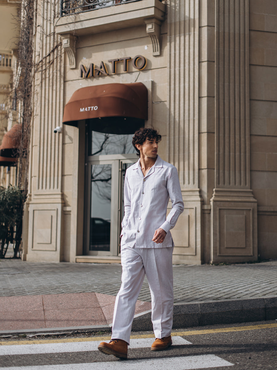 Premium Grey Men’s Co-ord Set