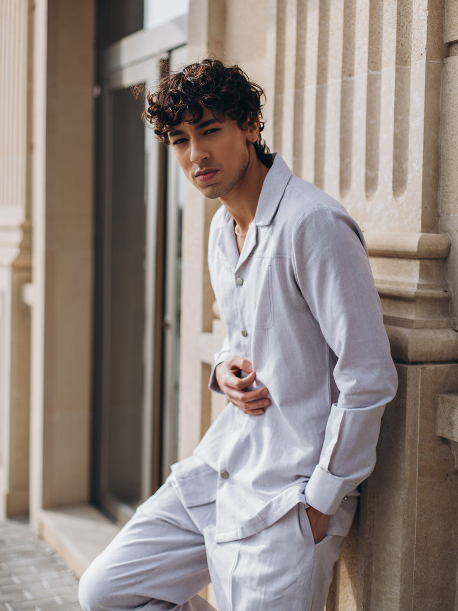 Premium Grey Men’s Co-ord Set