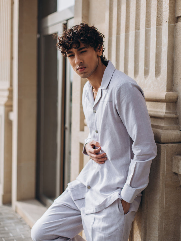 Premium Grey Men’s Co-ord Set