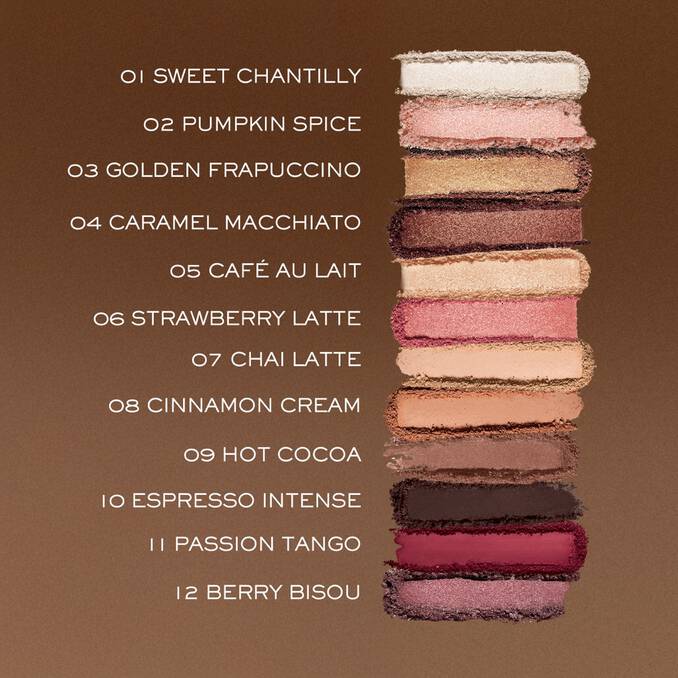 Lancome Idole Café Crush Sheika Daley Eye Shadow Palette 15.6g