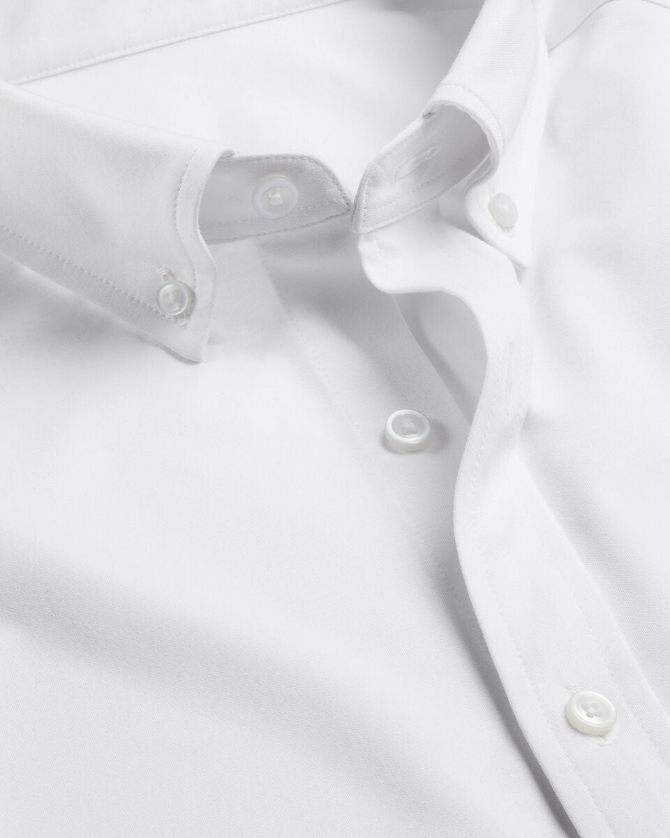 White The Lions (Tm) Four-Way Stretch Button Down Jersey Shirt