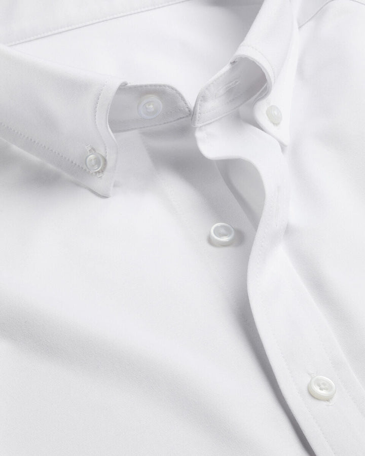 White The Lions (Tm) Four-Way Stretch Button Down Jersey Shirt