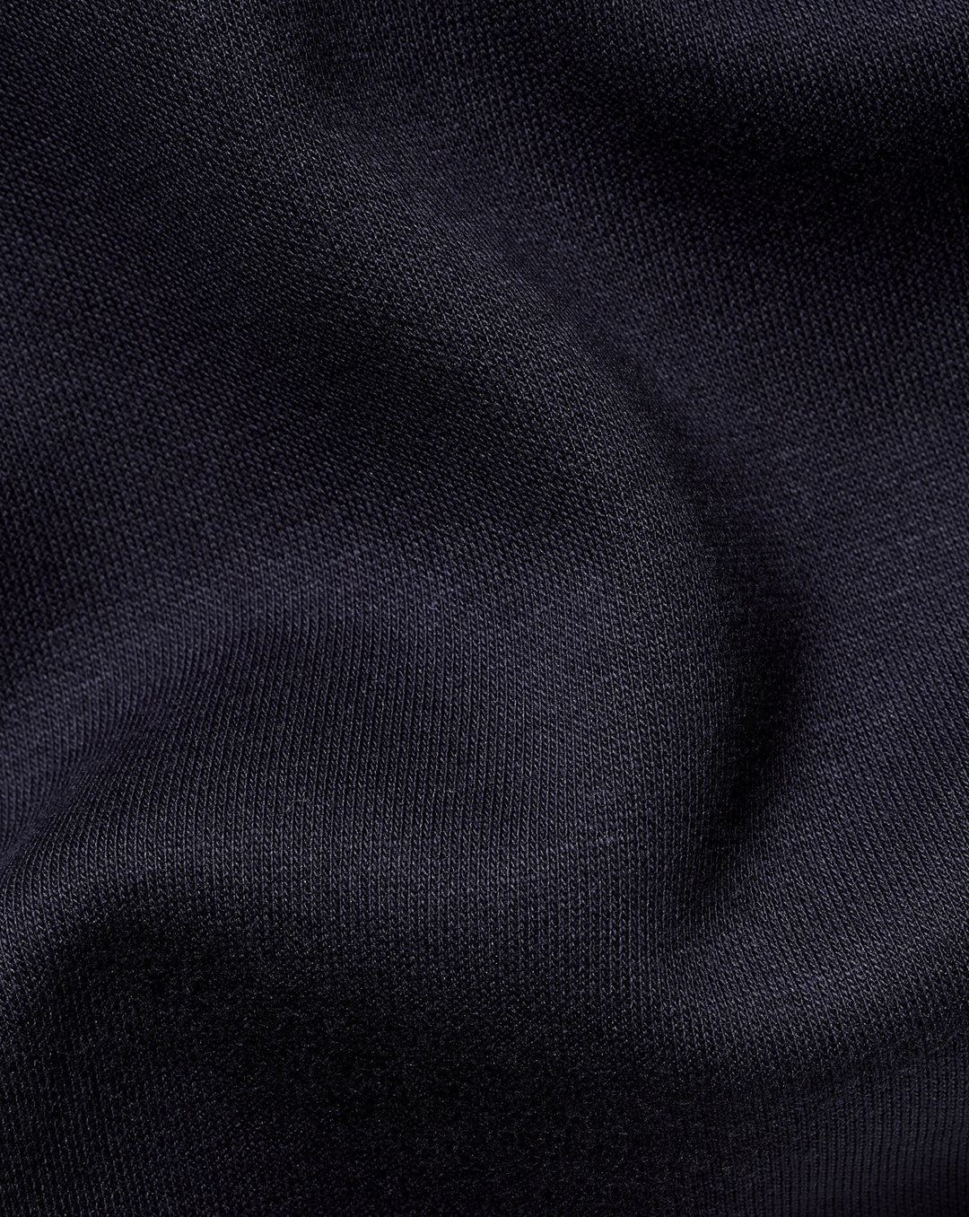 Navy Blue Zip Neck Sweat Jumper