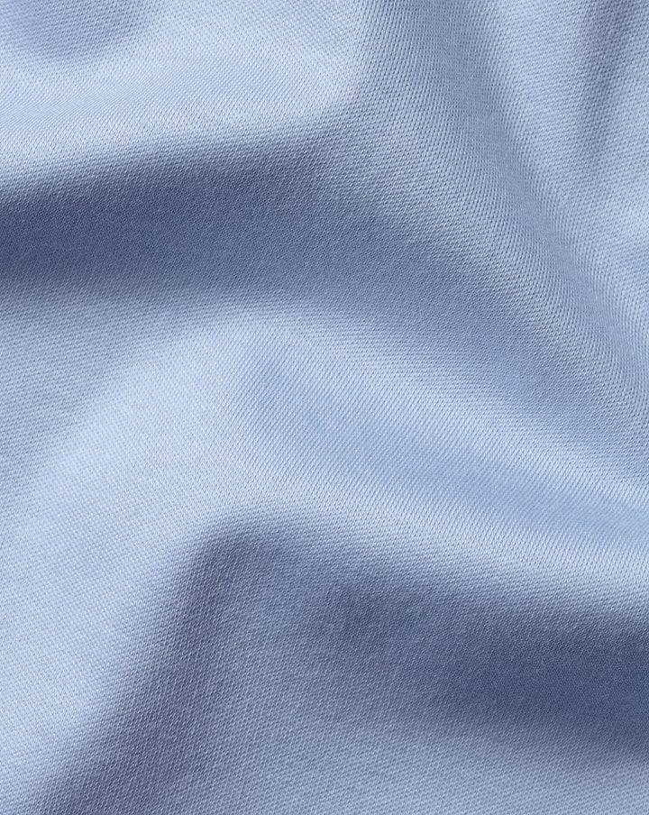 Charles Tyrwhitt Sky Blue Plain Short Sleeve Jersey Polo