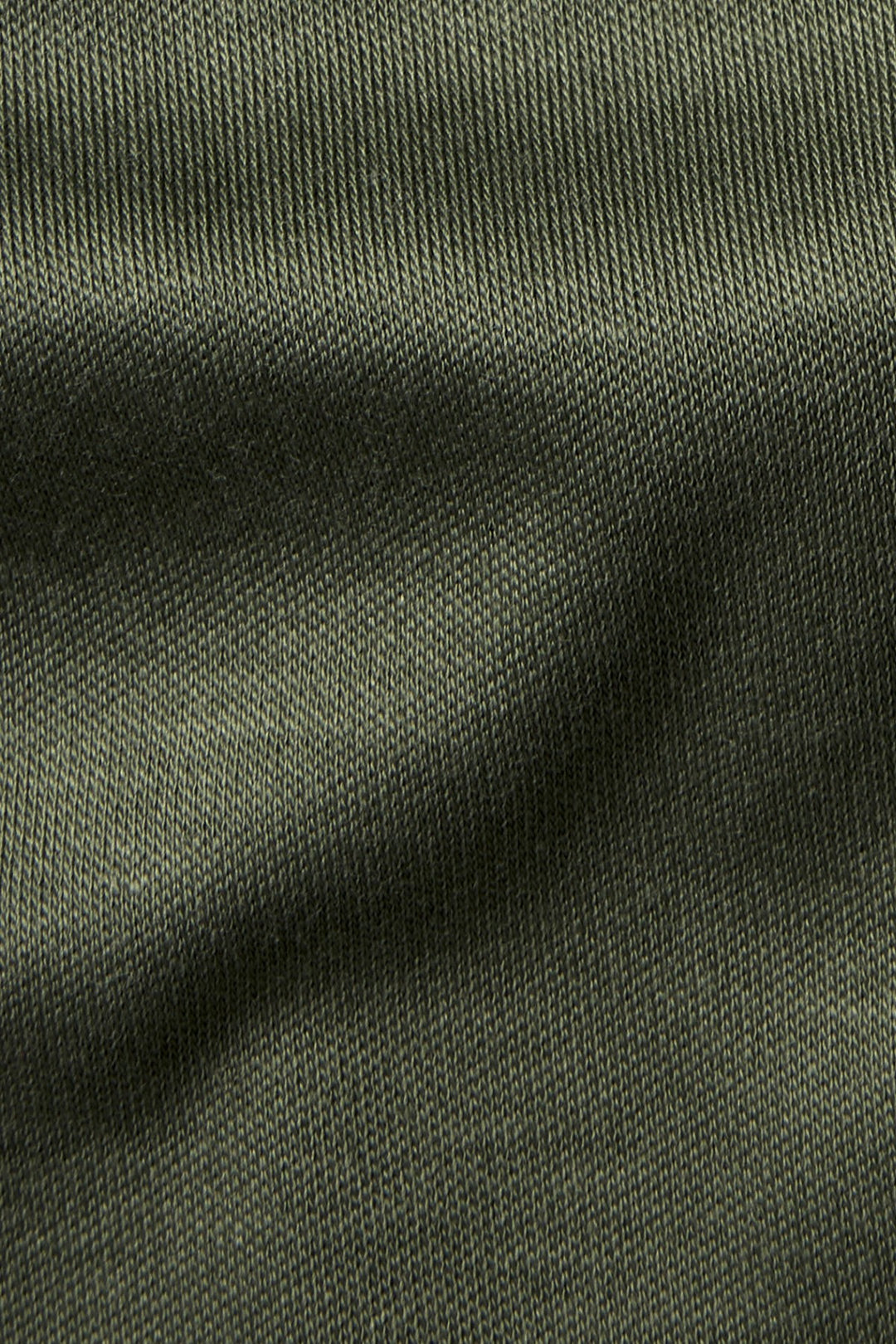 Olive Plain Short Sleeve Jersey Polo