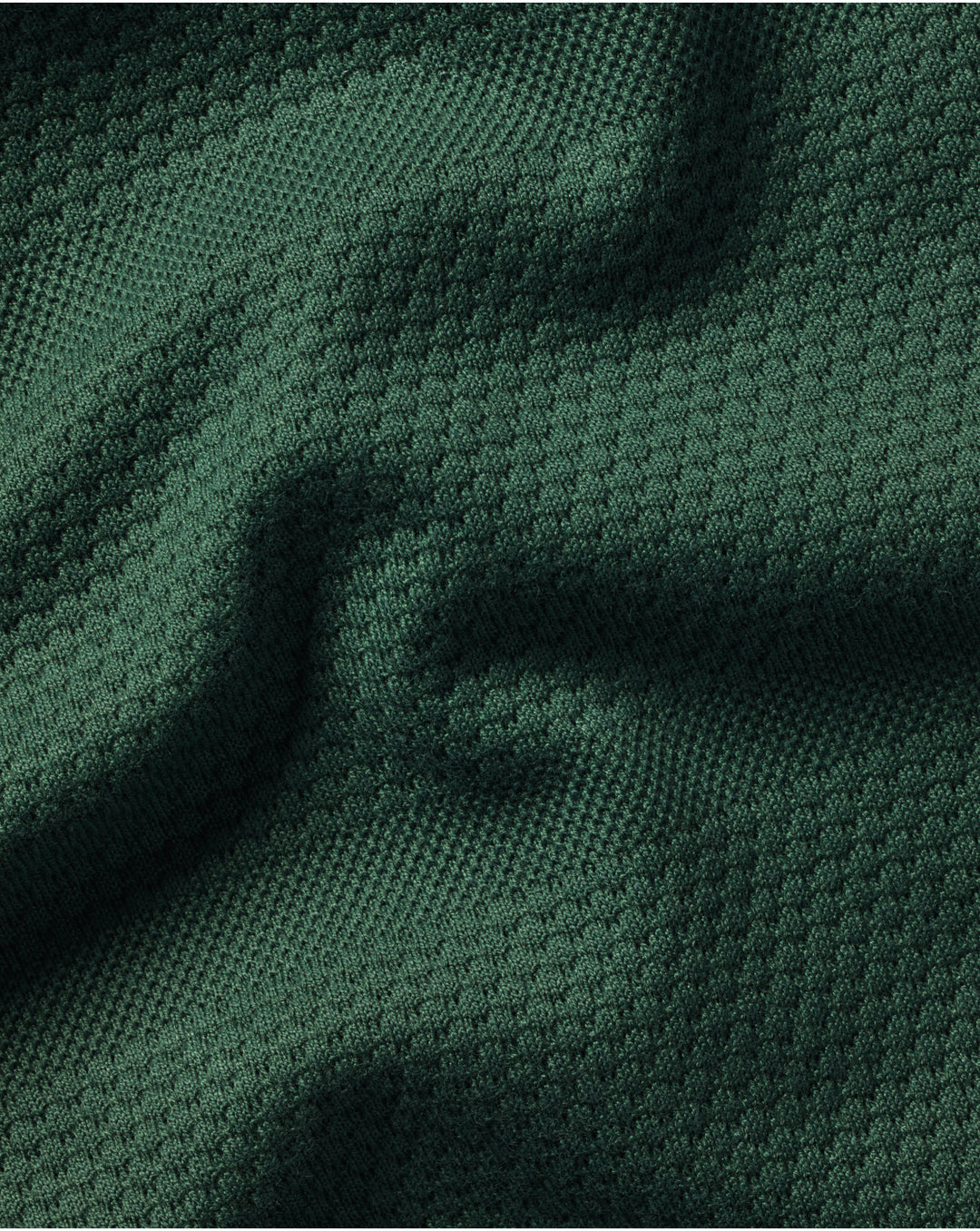 Green Popcorn Textured Stripe Tyrwhitt Cool Polo JEP0408GRN