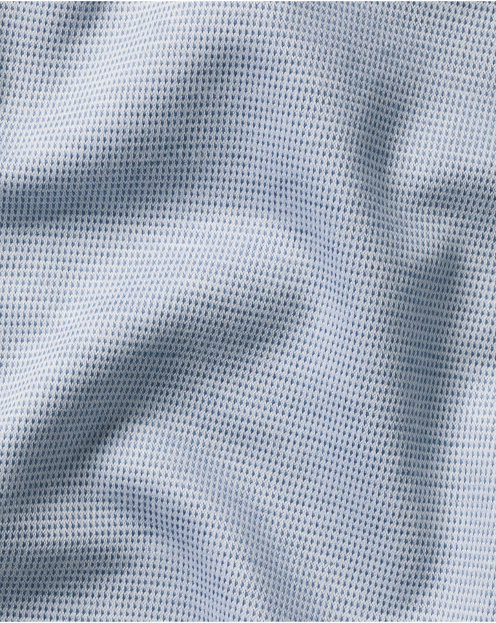 Light Blue Cotton Tencel Tyrwhitt Cool Polo JEP0428LBU