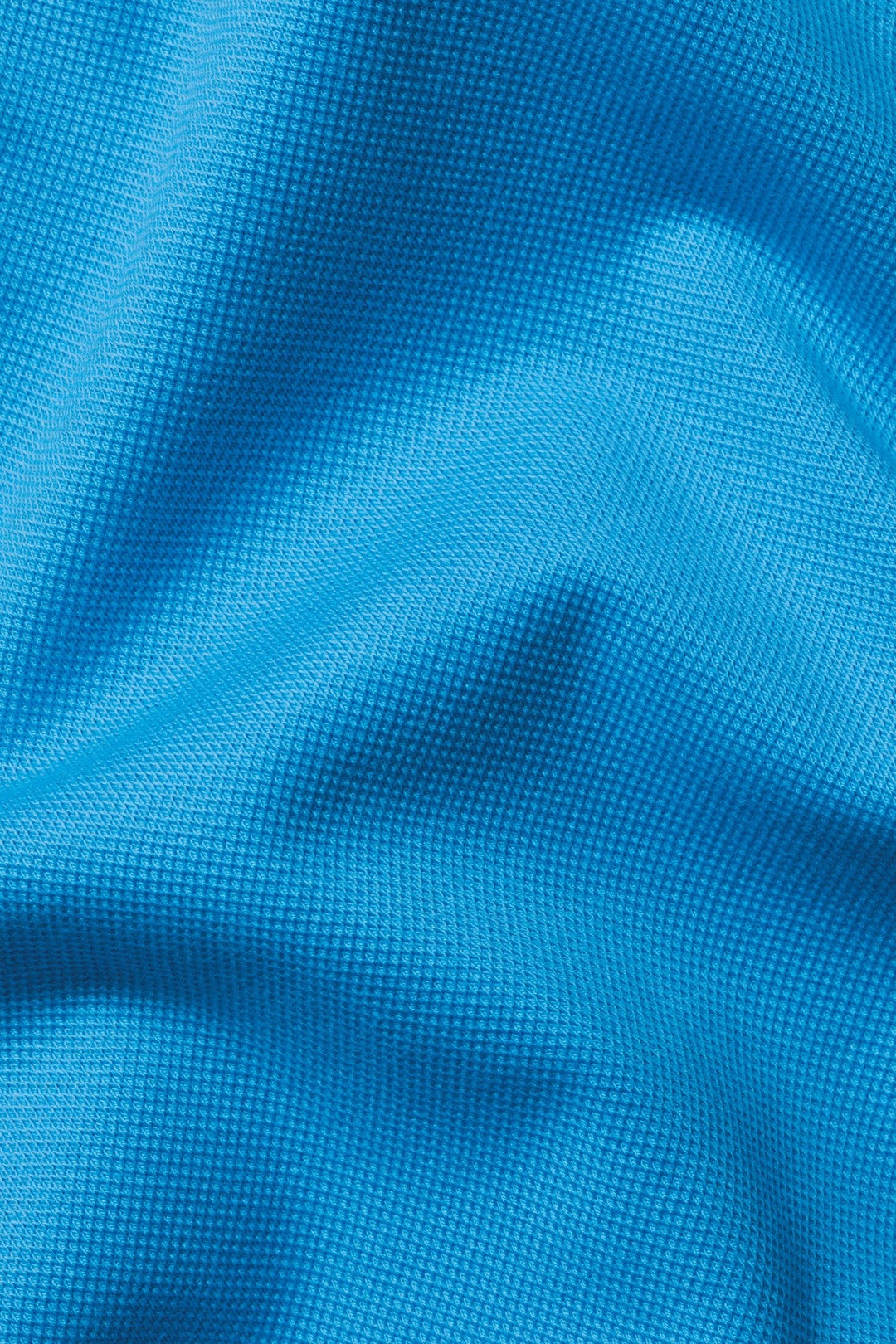 Turquoise Blue Short Sleeve Cotton Pique Polo