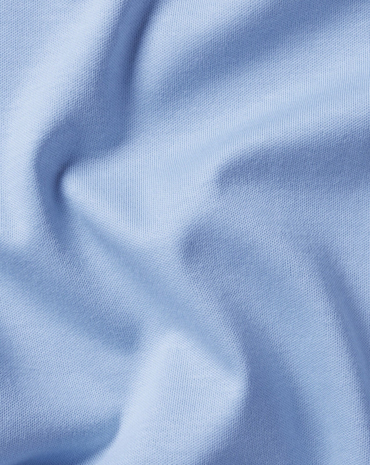 Charles Tyrwhitt Sky Blue Cotton Jersey Short Sleeve Tyrwhitt T
