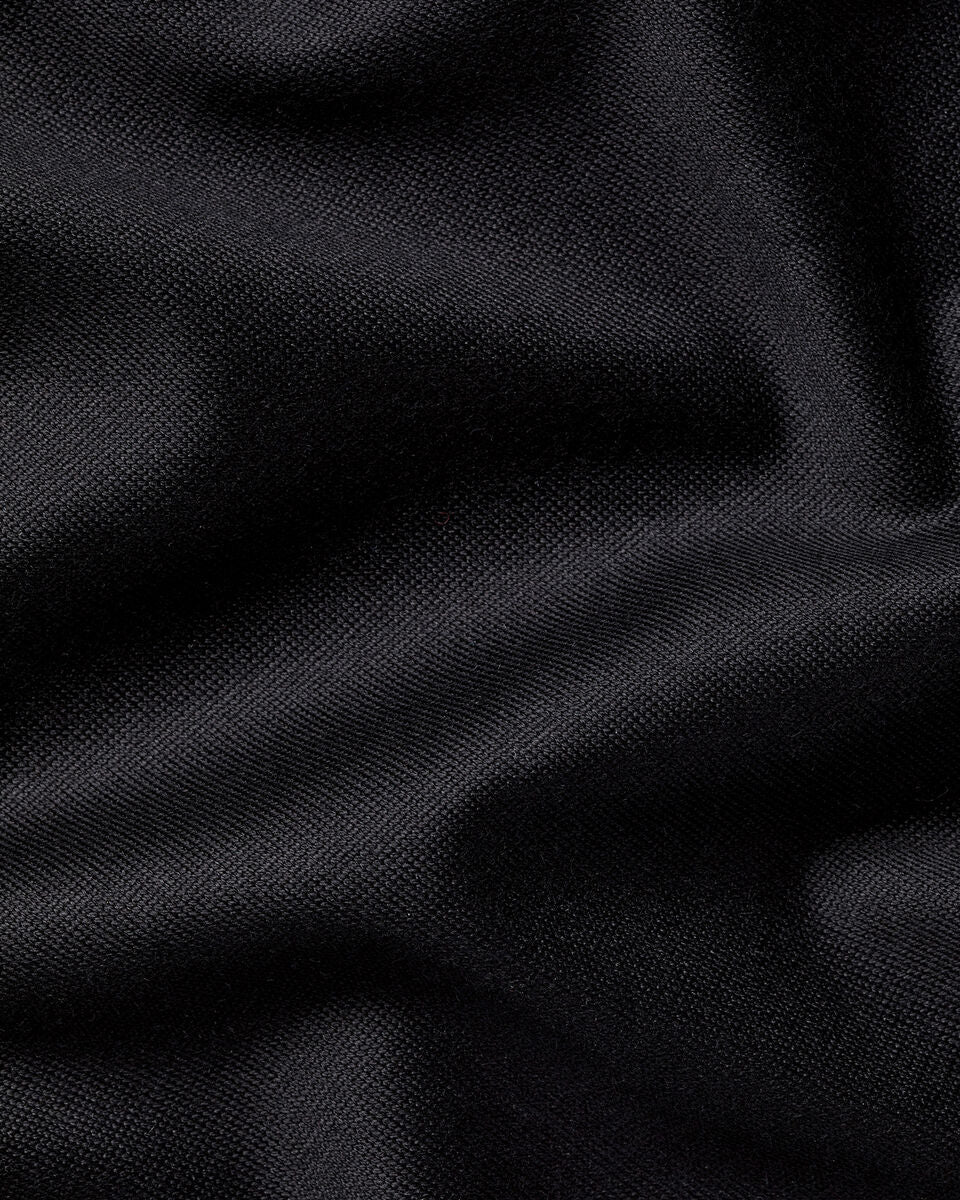 Black Cotton Short Sleeve T Shirt