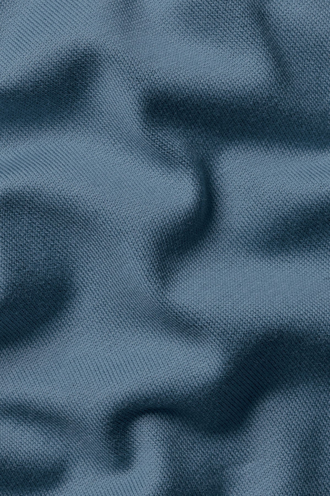 Airforce Blue Cotton Short Sleeve Tshirt