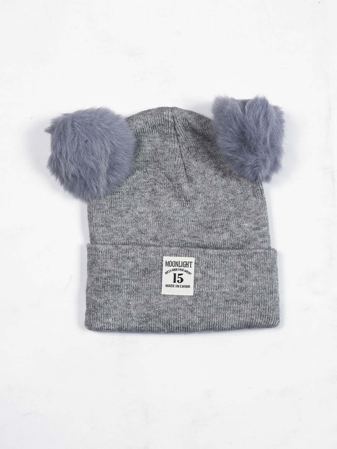 Imp Baby Woolen Cap #07 (W-25) (Grey)